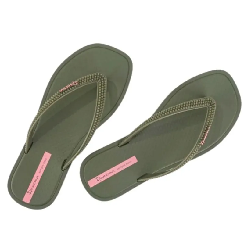 Sandália Feminina Ipanema Solar Verde 37 - IPANEMA - Vestuário