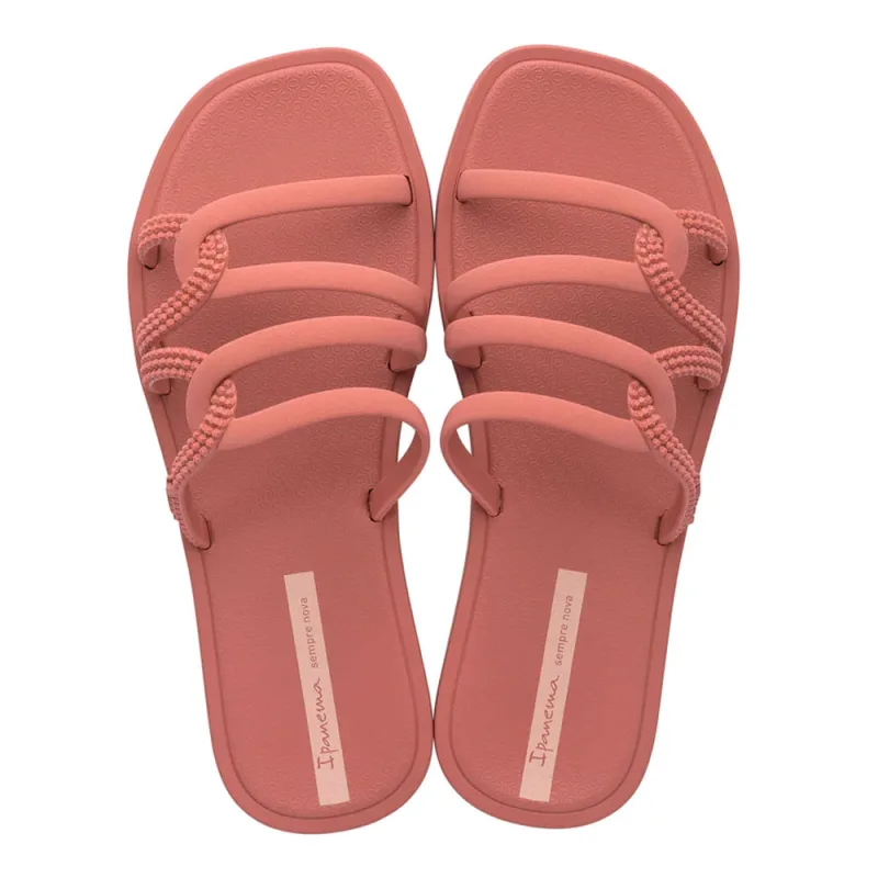 Sandália Ipanema Feminina Solar Slide Rosa e Rosa 36 - IPANEMA - Vestuário