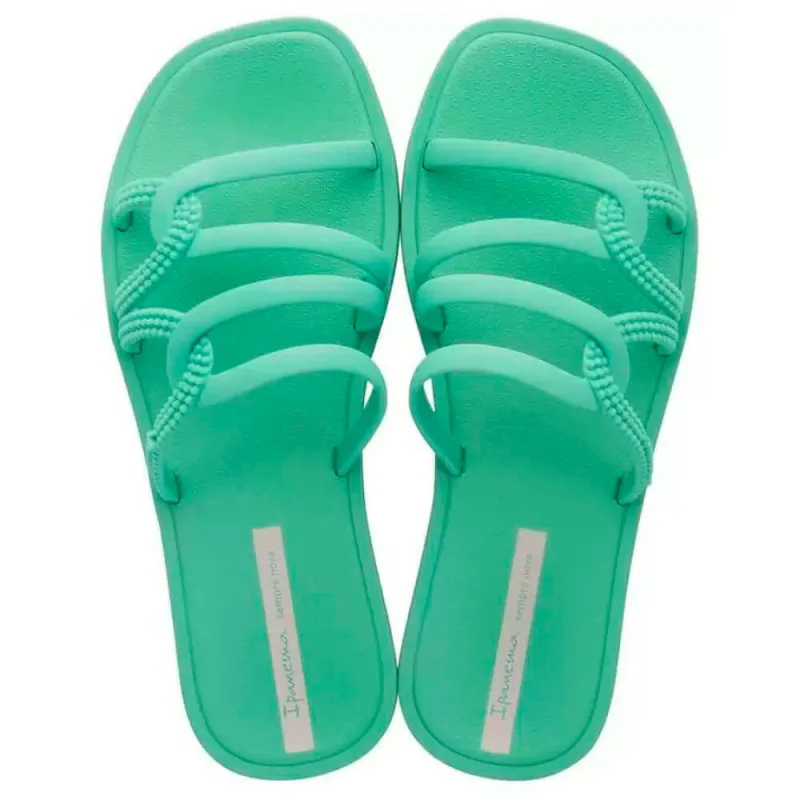Sandália Ipanema Feminina Solar Slide Verde Claro 35 - IPANEMA - Vestuário