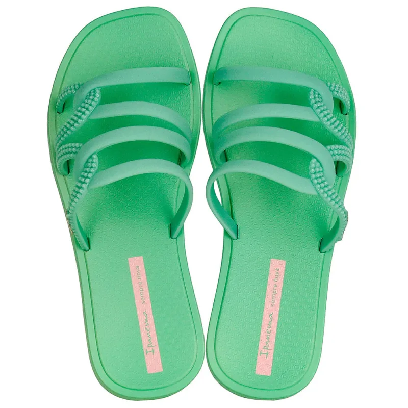 Sandália Ipanema Feminina Solar Slide Verde Claro 36 - IPANEMA - Vestuário