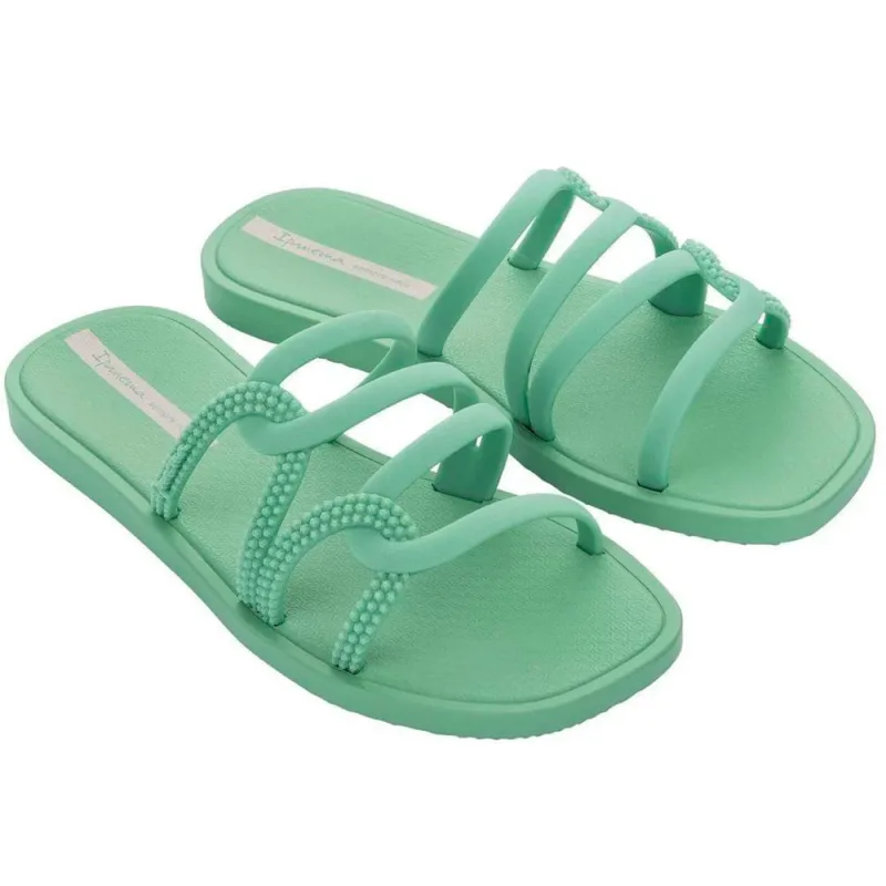 Sandália Ipanema Feminina Solar Slide Verde Claro 38 - IPANEMA - Vestuário