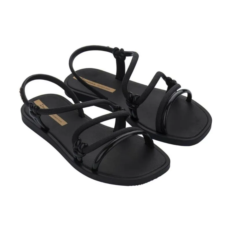 Sandália Feminina Solar Preto Tamanho 38 Ipanema 26983