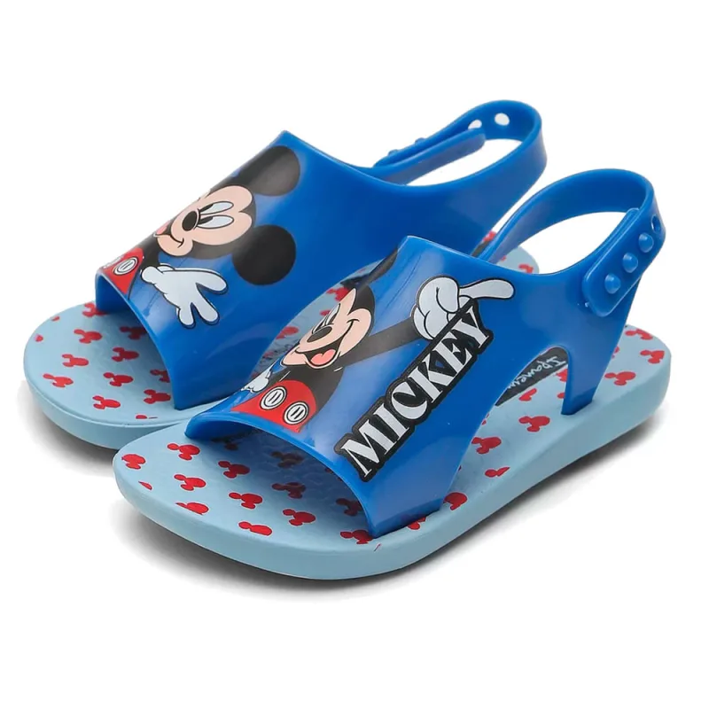 Sandália Ipanema Infantil Sweet Disney Baby Azul 20/21 - IPANEMA - Vestuário