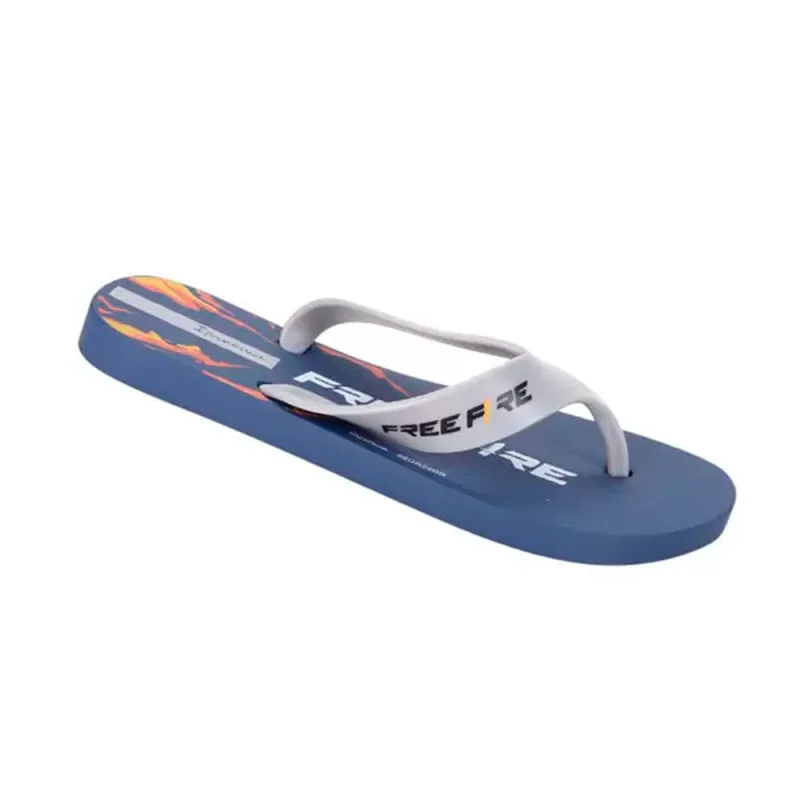 Sandália Ipanema Infantil Free Fire Azul e Cinza 31/32 - IPANEMA