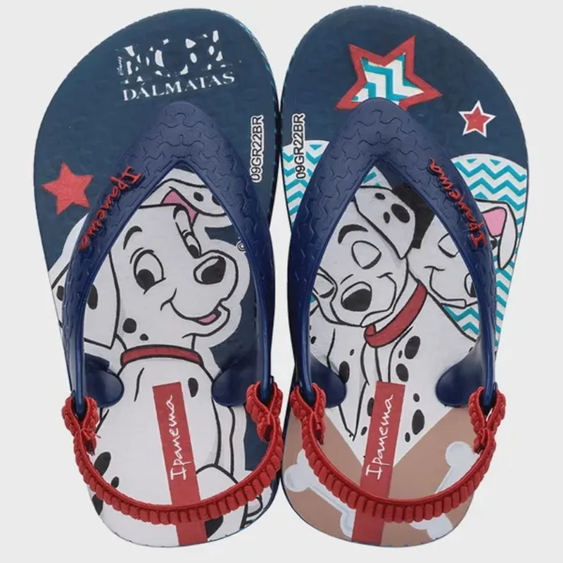 Chinelo De Dedo Infantil Ipanema Disney Dalmata