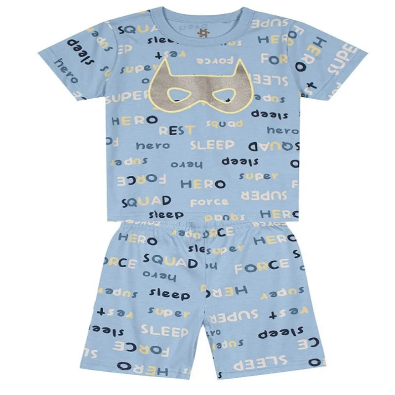 Conjunto Pijama - Camiseta e Bermuda - Brandili Conjunto Pijama - Camiseta e Bermuda - Tam 1 - Brandili