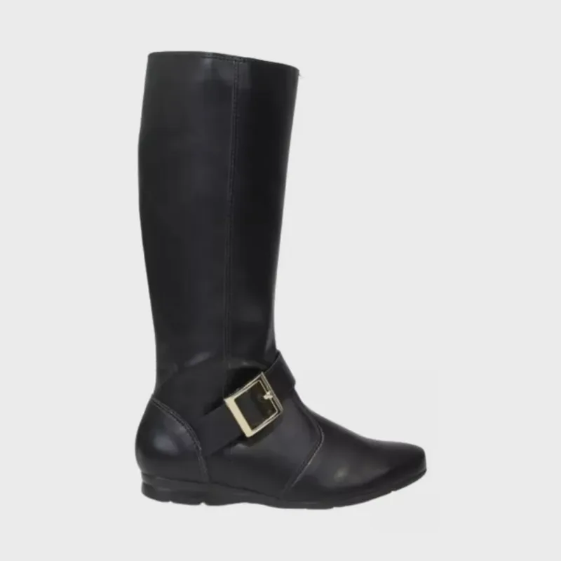 Bota Feminina Rasteira Fivela Fecho Beira Rio 188