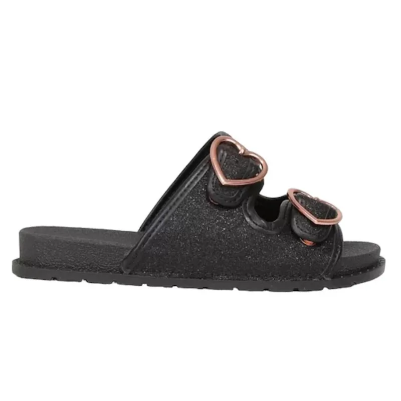 Chinelo Molekinha Slide Glitter 2341105 - Juvenil