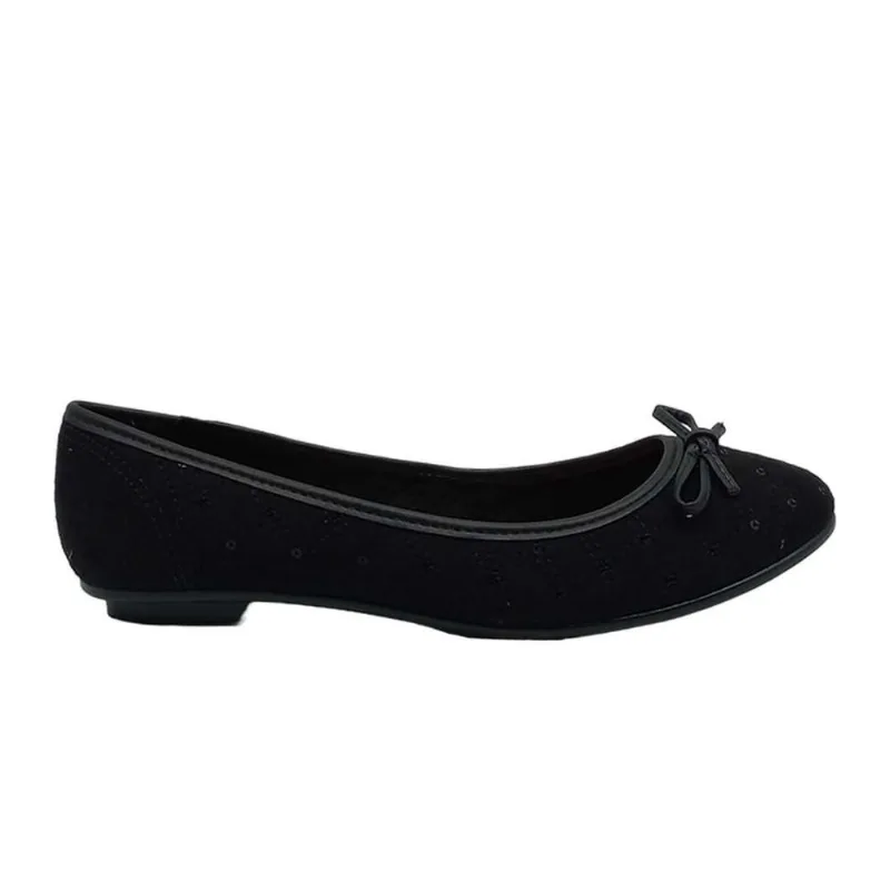 Sapatilha Com Laço Conforto Feminino Moleca 5027.1470