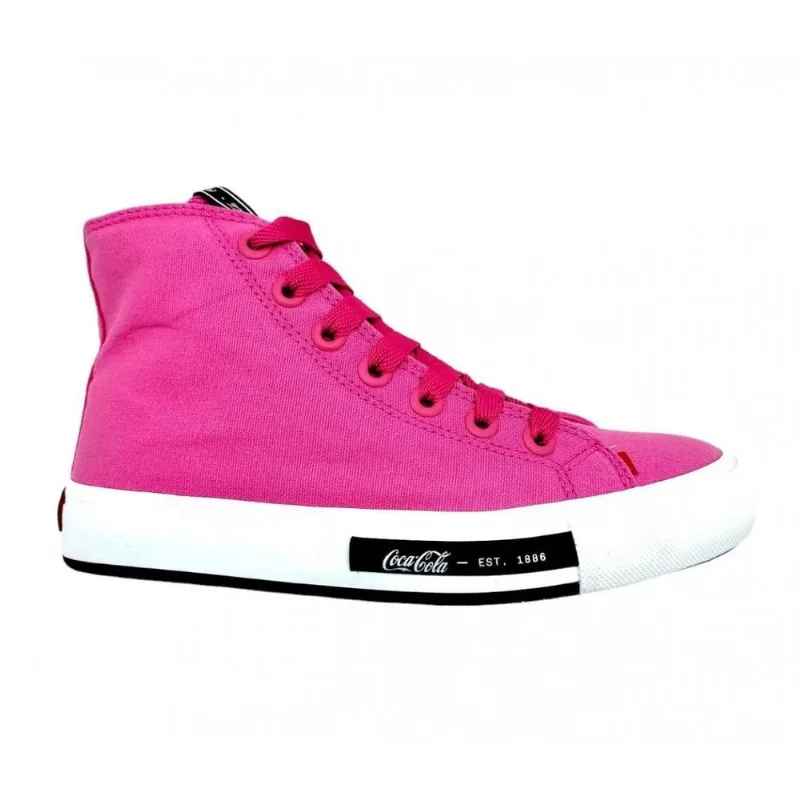 Tenis Casual Botinha Daytona Hi Coca Cola Cc2060 Feminino