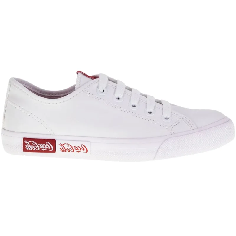 Tênis Coca Cola Blend Basic Town Feminino Branco - Coca Cola