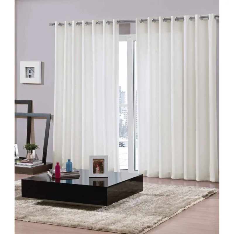 Cortina Duplex Bellini 4,20 x 2,30m Bella Janela Bege