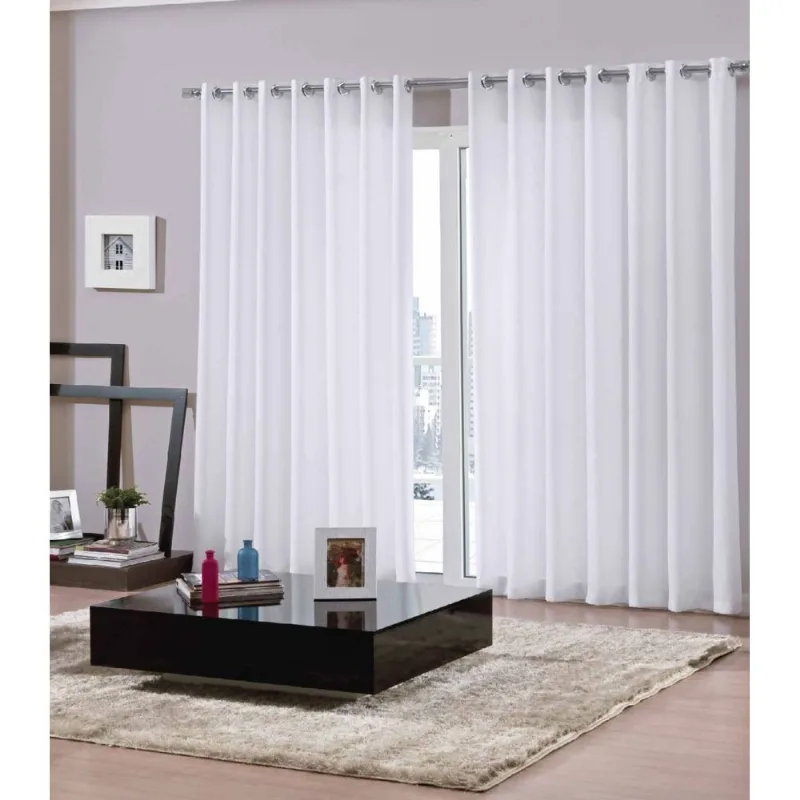 Cortina Duplex Bellini 4,20 x 2,50m Bella Janela Branco