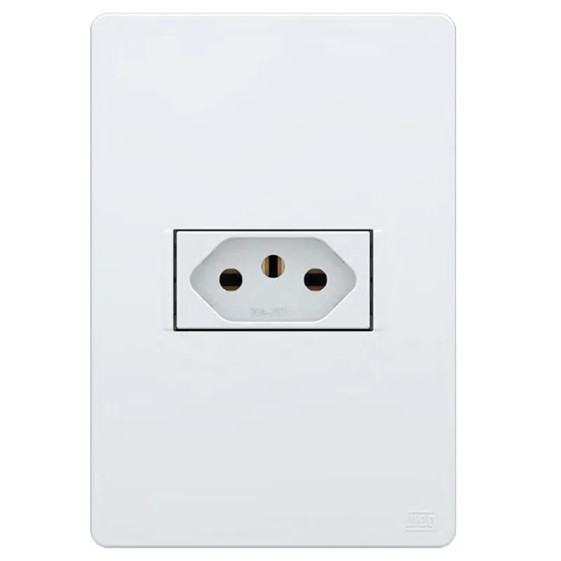 Conjunto Tomada 2P+T 20A 4x2 Esatta Weg Conjunto Tomada 2P+T 20A/250V 4x2 Branco Esatta
