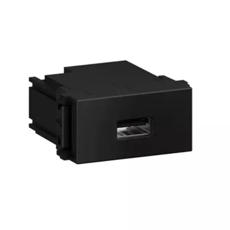 modulo tomada keyst usb-c refi weg preto - 16567550