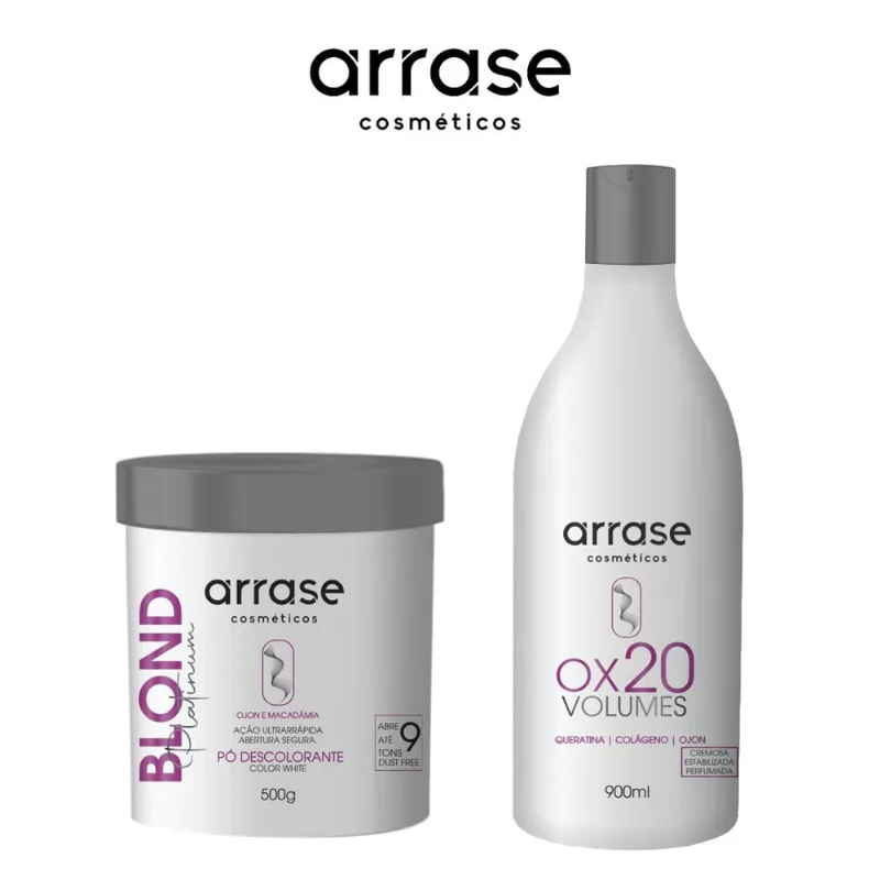 Pó Descolorante Arrase Cosméticos Blond Platinum