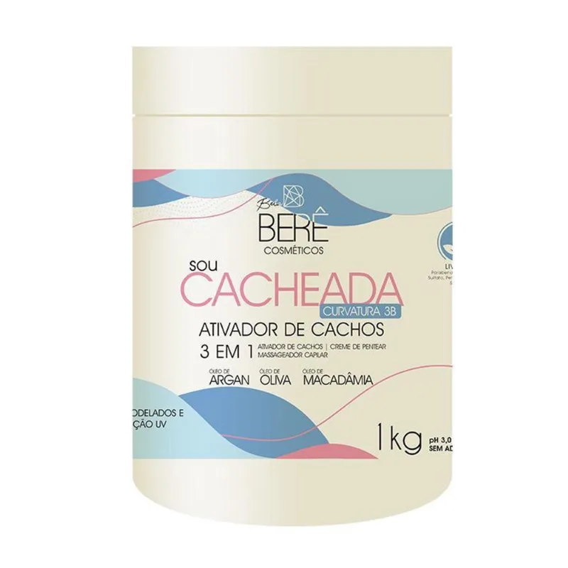 Ativador De Cachos Sou Cacheada Curvatura 3B 1Kg