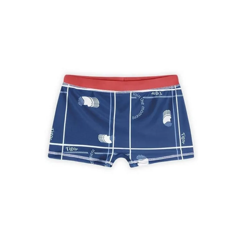 Sunga Tigor T Tigre The Moment Azul e Laranja 2