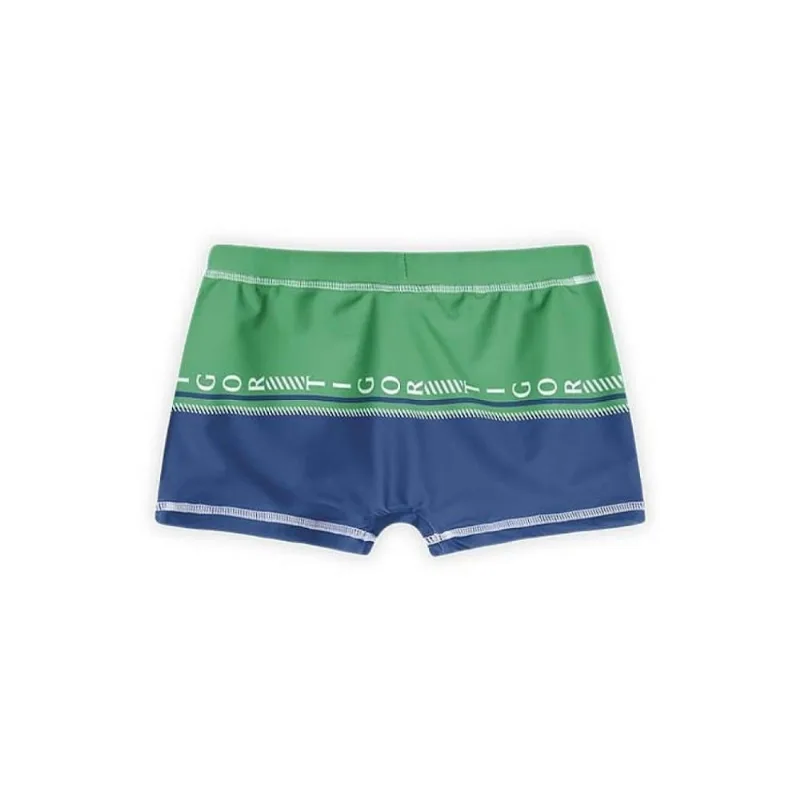 Sunga Tigor T Tigre Take It Easy Verde e Azul 3