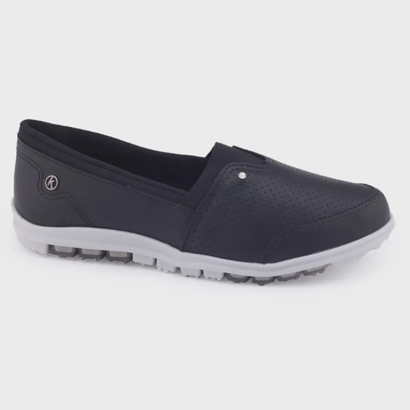 Sapatênis feminino slipon Kolosh C0534 Hades Gel calce fácil