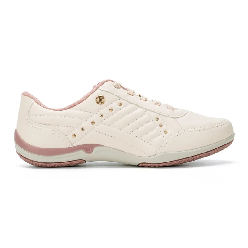 Tênis Fem Kolosh Casual Elástico Almeria Rosê C2773-0004