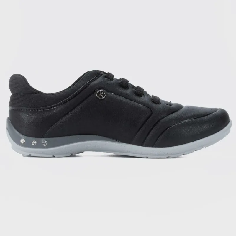 Tênis Feminino Casual Preto Kolosh C0623B-0001