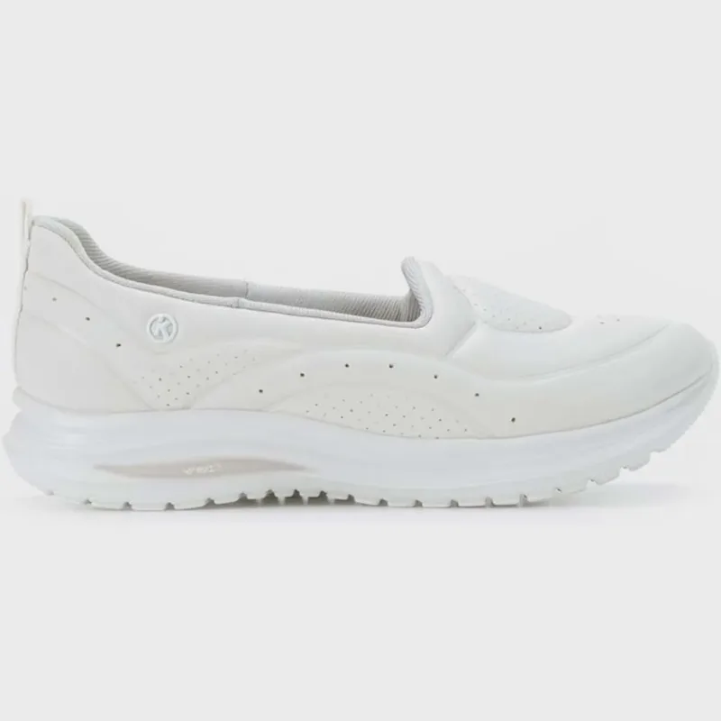 Tênis Kolosh Feminino Calce Fácil Slip-On Branco