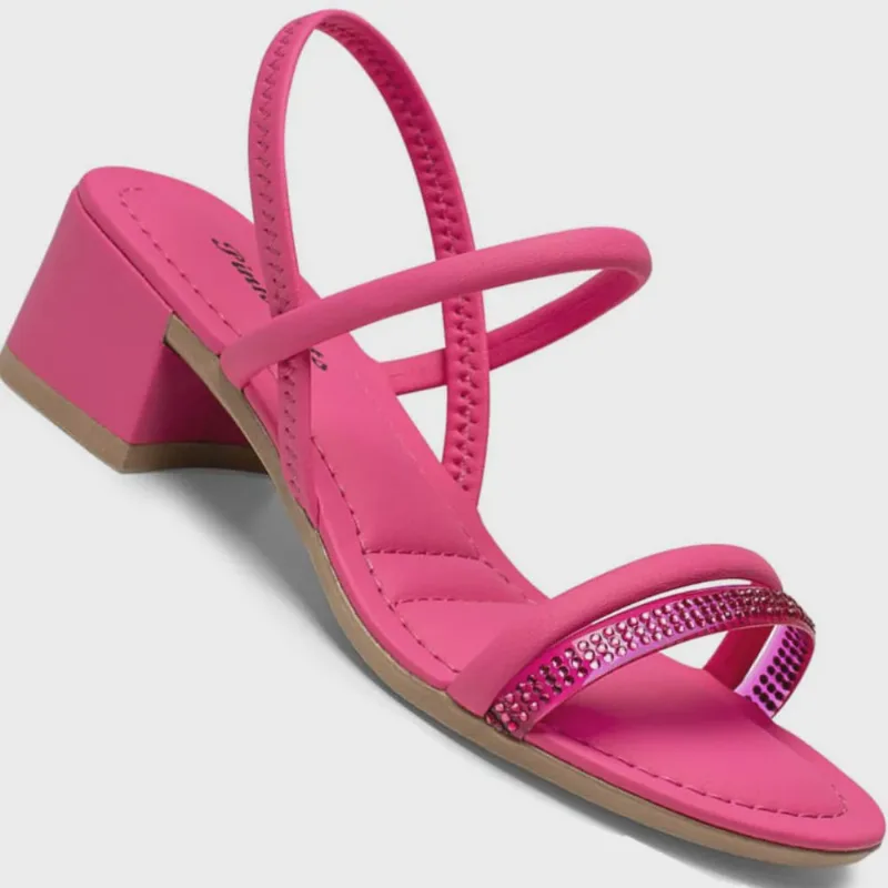 Sandalia Infantil Pink Cats V3011 Feminina