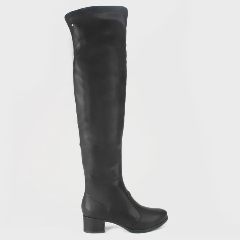 Bota Feminina Over Knee Preto Dakota G9011