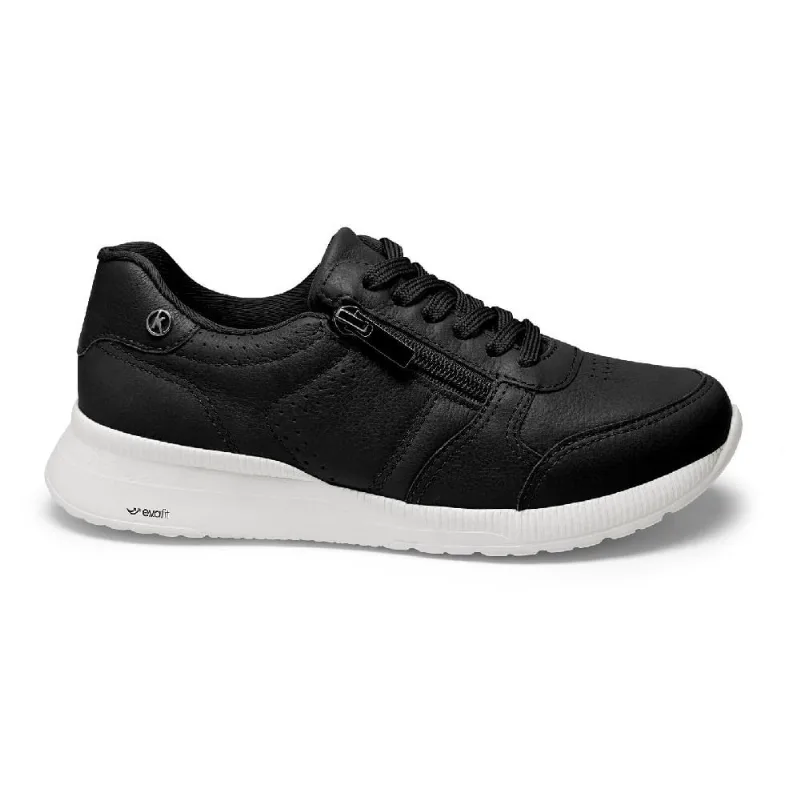 Tênis Feminino Kolosh Casual Couro Medley Preto C3150-0001