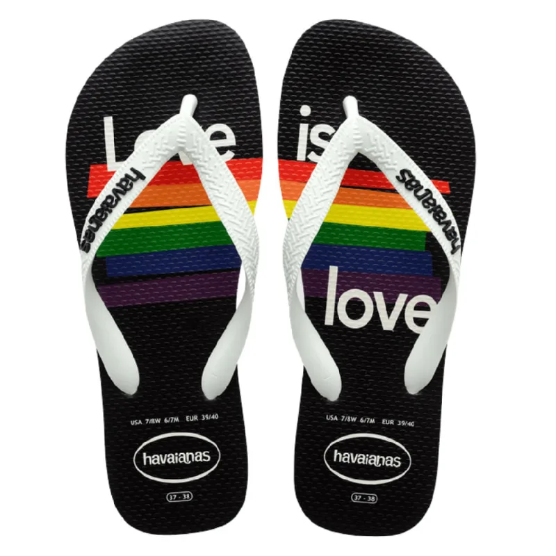 Sandália Havaianas Top Pride Branca 39/40