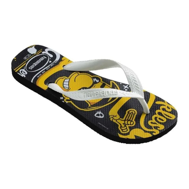 Sandália Havaianas Adulto Simpsons Preta 43/44