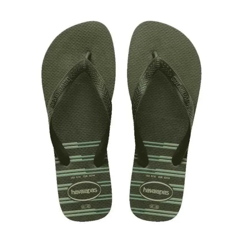 Sandália Havaianas Masculino Top Basic Musgo 41/42 - Havaianas