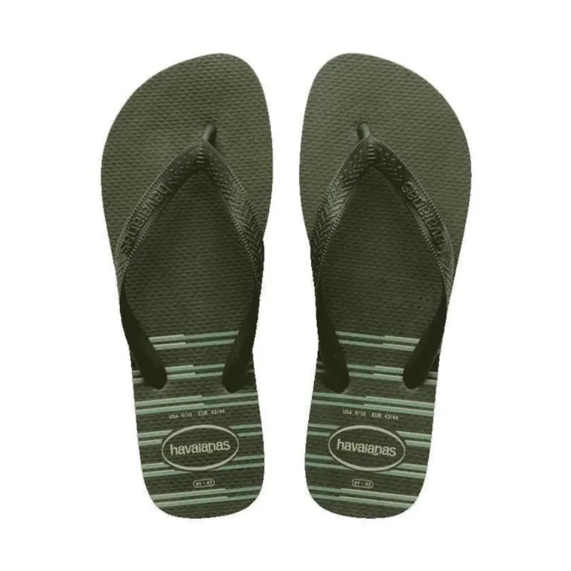 Sandália Havaianas Masculino Top Basic Musgo 43/44 - Havaianas