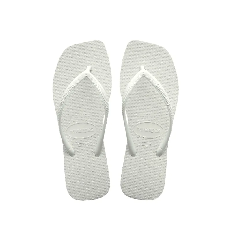 Sandália Havaianas Slim Square Branco 39/40 - Havaianas