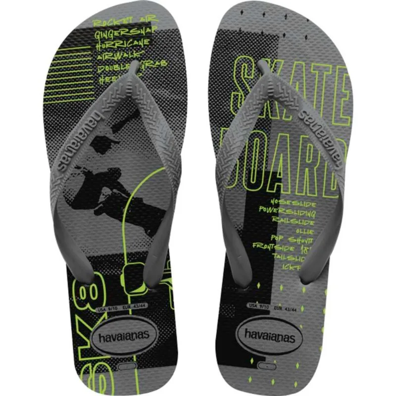 Sandália Athletic Havaianas 37/38 Cinza Par - Havaianas