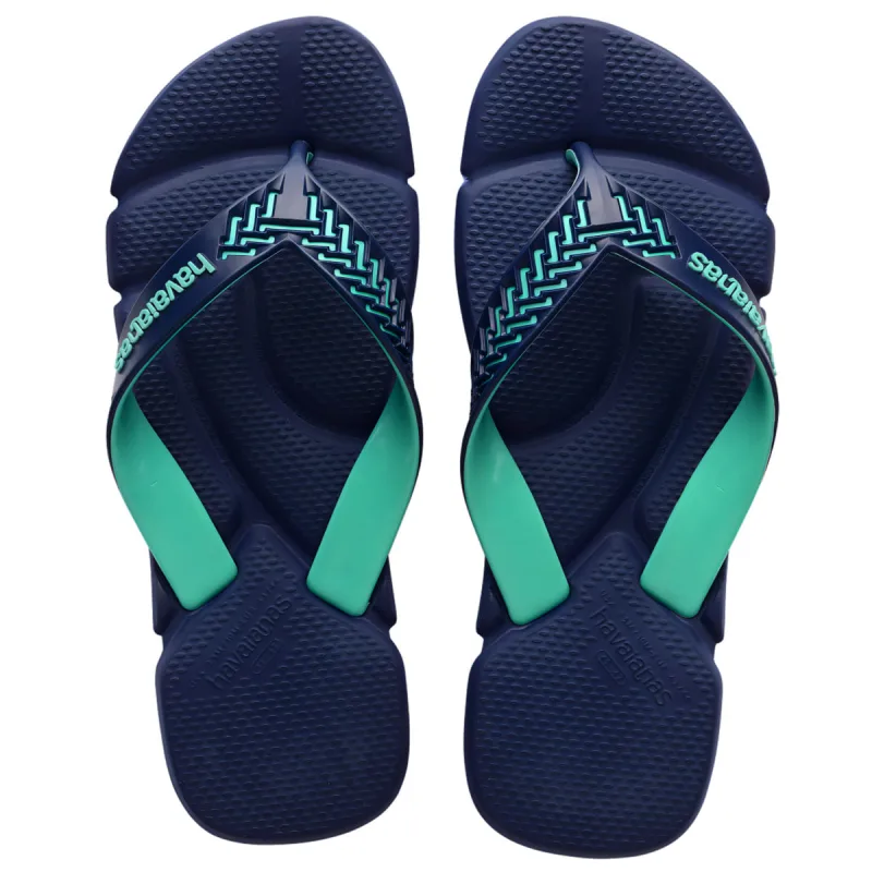 Sandália Havaianas Masculina Power 2.0 Marinho e Marinho 41/42 - Havaianas - Vestuário