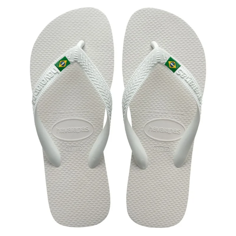 Sandália Havaianas Brasil Light Branca 45/46
