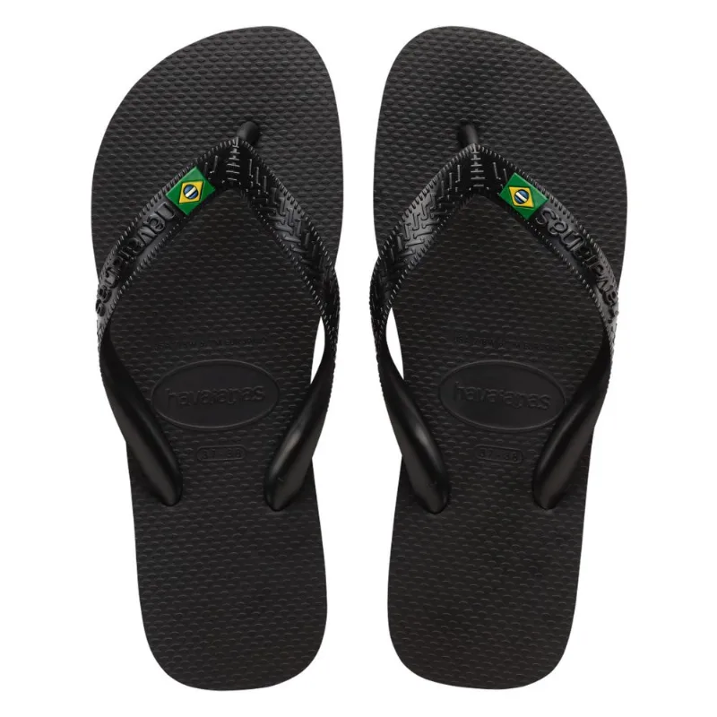 Sandália Havaianas Brasil Light Preta 43/44 - Havaianas