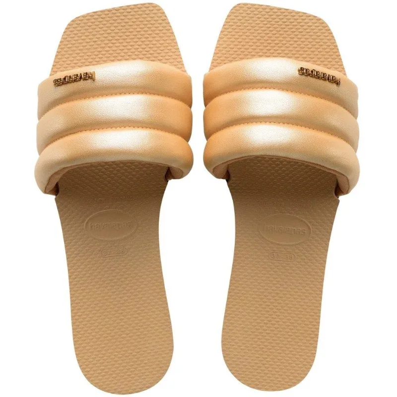 HAVAIANAS YOU MILAN METALIC DOURADO 35/6