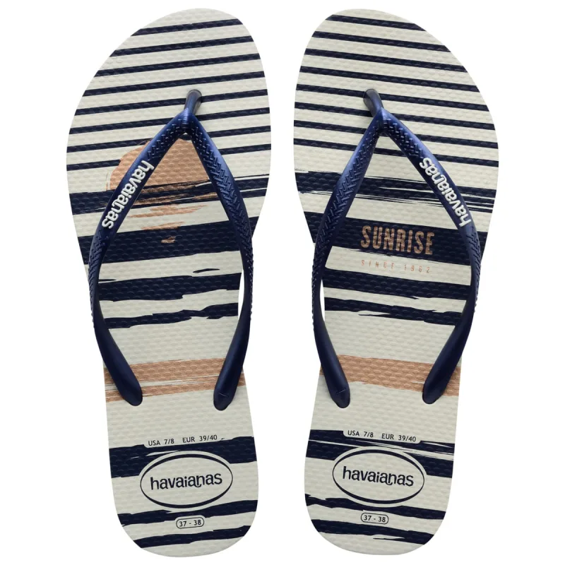 SAND.HAV.SLIM NAUT.BCO/MR.37/8 - Havaianas - Vestuário