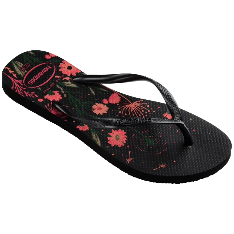Chinelo Preto/Rosa Slim Organic Havaianas Women n° 41/42