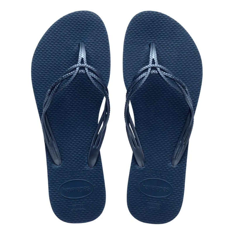 Sandália Havaianas Flash Sweet Azul Tamanho 41/42 1 Par - Havaianas