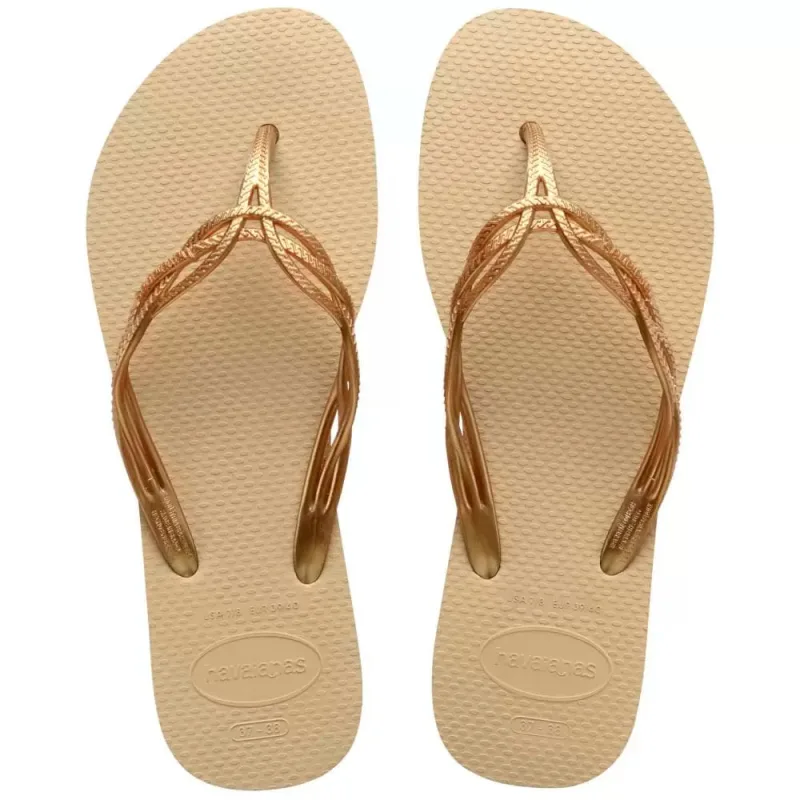 Sandália Havaianas Flash Sweet Areia 39/40 - Havaianas