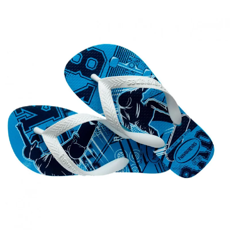 Sandália Havaianas Kids Athletic Turquesa 31/32