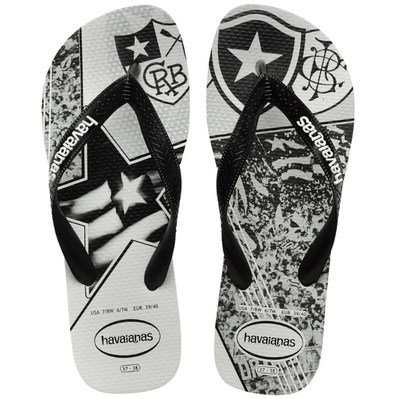 Sandália Havaianas Masculina Times Botafogo 43/44