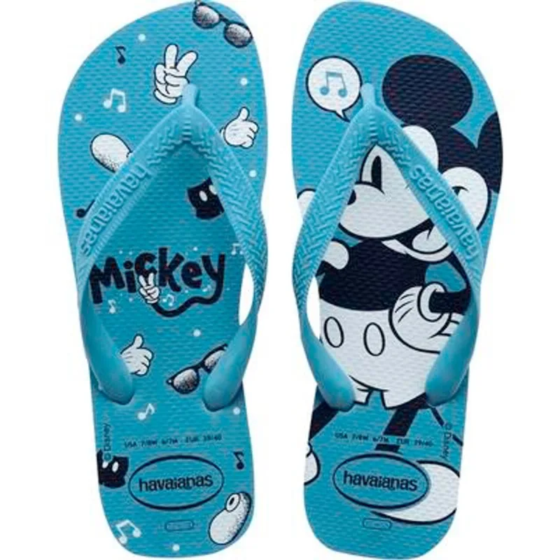 Sandália Disney Havaianas 25/26 Azul Par