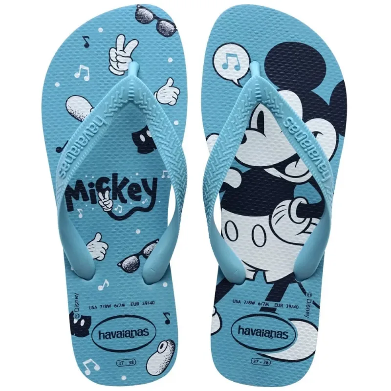 Sandália Havaianas Adulto Top Disney Azul Tranquilidade 41/42 - Havaianas