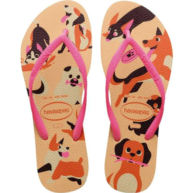Sandália Pets Havaianas 35/36 Dourado Par - Havaianas