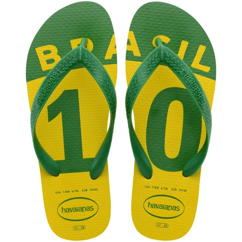 Sandália Havaianas Seleção Brasil 37/38